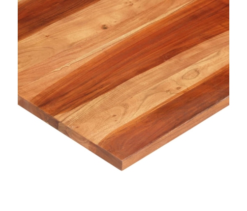 Tablero de mesa madera maciza de acacia 25-27 mm 70x70 cm