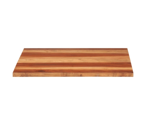 Tablero de mesa madera maciza de acacia 25-27 mm 70x70 cm