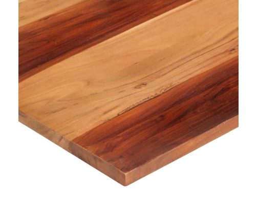 Tablero de mesa madera maciza de acacia 25-27 mm 70x80 cm