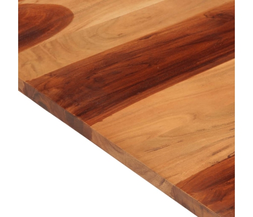 Tablero de mesa madera maciza de acacia 25-27 mm 70x80 cm