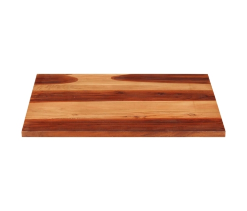 Tablero de mesa madera maciza de acacia 25-27 mm 70x80 cm