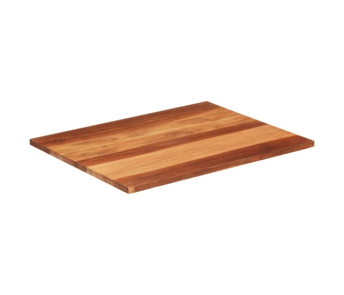 Tablero de mesa madera maciza de acacia 25-27 mm 70x90 cm