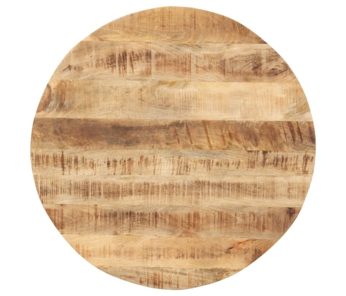 Superficie de mesa redonda madera maciza de mango 15-16 mm 40cm