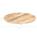 Superficie de mesa redonda madera maciza de mango 15-16 mm 40cm