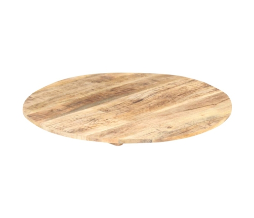 Superficie de mesa redonda madera maciza de mango 15-16 mm 40cm