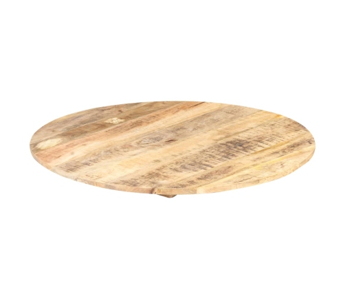 Superficie de mesa redonda madera maciza de mango 15-16 mm 40cm