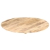 Superficie de mesa redonda madera maciza de mango 15-16 mm 40cm