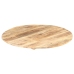 Superficie de mesa redonda madera maciza de mango 15-16 mm 50cm