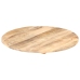 Superficie de mesa redonda madera maciza de mango 15-16 mm 60cm