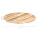 Superficie de mesa redonda madera maciza de mango 15-16 mm 70cm