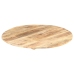 Superficie de mesa redonda madera maciza de mango 15-16 mm 70cm