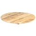 Superficie de mesa redonda madera maciza de mango 15-16 mm 70cm