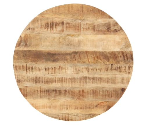 Superficie de mesa redonda madera maciza de mango 25-27 mm 40cm