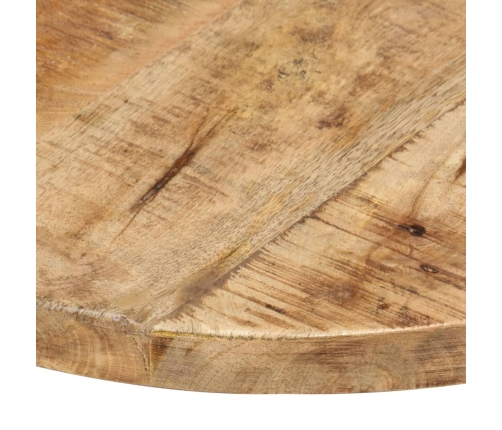 Superficie de mesa redonda madera maciza de mango 25-27 mm 40cm