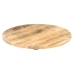 Superficie de mesa redonda madera maciza de mango 25-27 mm 40cm