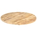 Superficie de mesa redonda madera maciza de mango 25-27 mm 40cm