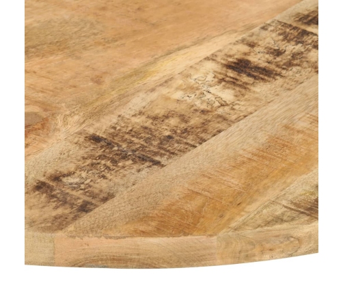 Superficie de mesa redonda madera maciza de mango 25-27 mm 60cm