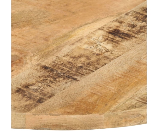 Superficie de mesa redonda madera maciza de mango 25-27 mm 70cm