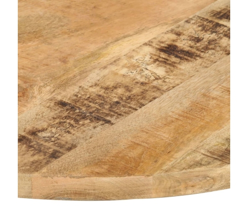 Superficie de mesa redonda madera maciza de mango 25-27 mm 80cm