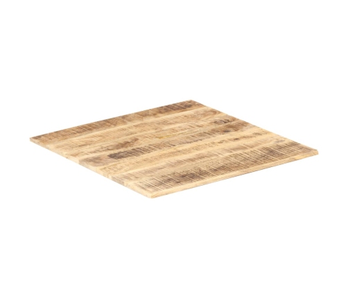 Superficie de mesa madera maciza de mango 15-16 mm 60x60 cm