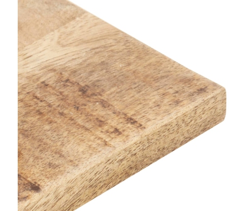 Superficie de mesa madera maciza de mango 15-16 mm 60x60 cm