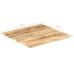 Superficie de mesa madera maciza de mango 15-16 mm 60x60 cm