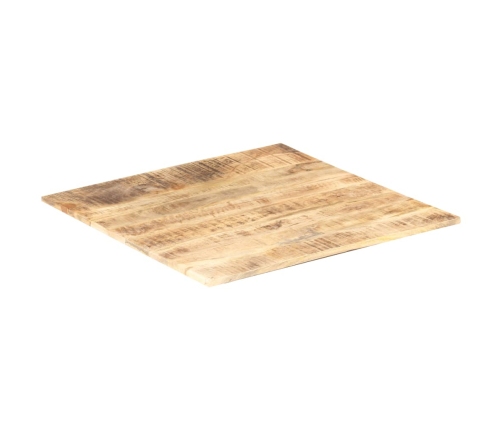 Superficie de mesa madera maciza de mango 15-16 mm 60x60 cm