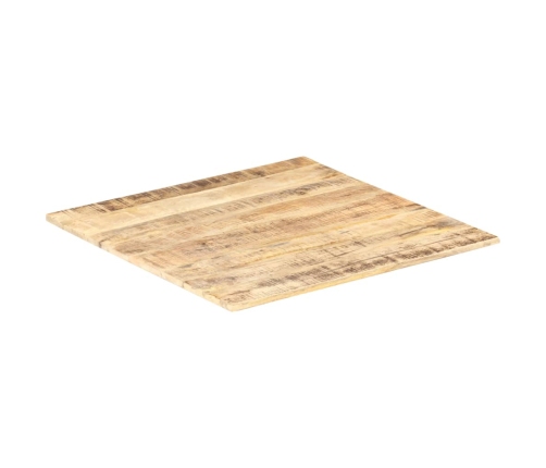 Superficie de mesa madera maciza de mango 15-16 mm 60x60 cm