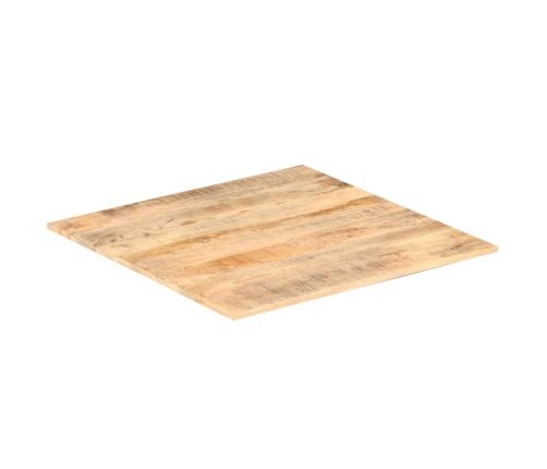 Superficie de mesa madera maciza de mango 15-16 mm 60x60 cm