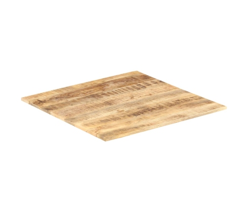 Superficie de mesa madera maciza de mango 15-16 mm 60x60 cm