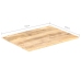 Superficie de mesa madera maciza de mango 15-16 mm 70x60 cm