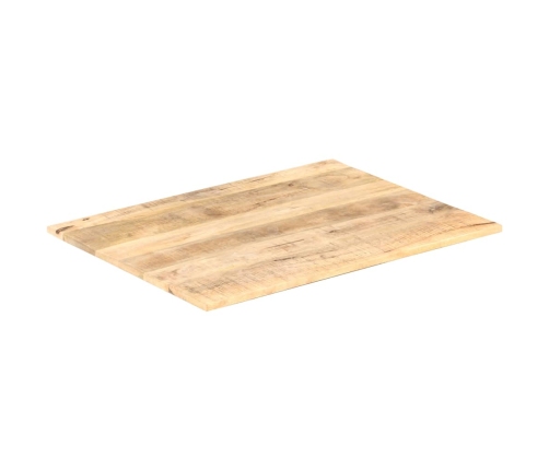 Superficie de mesa madera maciza de mango 15-16 mm 80x60 cm