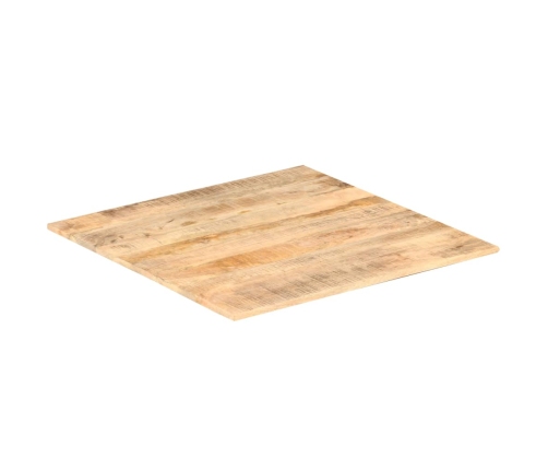 Superficie de mesa madera maciza de mango 15-16 mm 70x70 cm