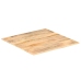 Superficie de mesa madera maciza de mango 15-16 mm 70x70 cm