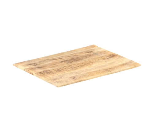 Superficie de mesa madera maciza de mango 15-16 mm 80x70 cm