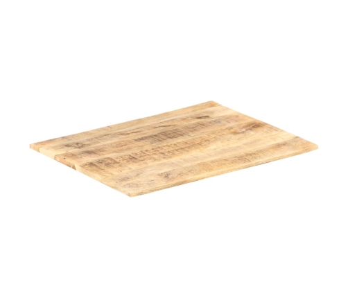 Superficie de mesa madera maciza de mango 15-16 mm 90x70 cm