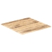 Superficie de mesa madera maciza de mango 15-16 mm 80x80 cm