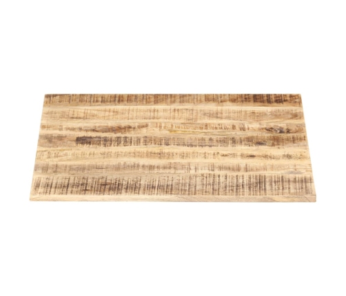 Superficie de mesa madera maciza de mango 15-16 mm 80x80 cm