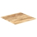 Superficie de mesa madera maciza de mango 15-16 mm 80x80 cm