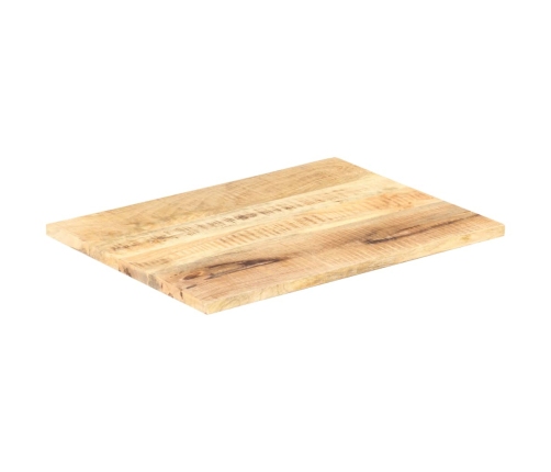 Superficie de mesa madera maciza de mango 25-27 mm 70x60 cm