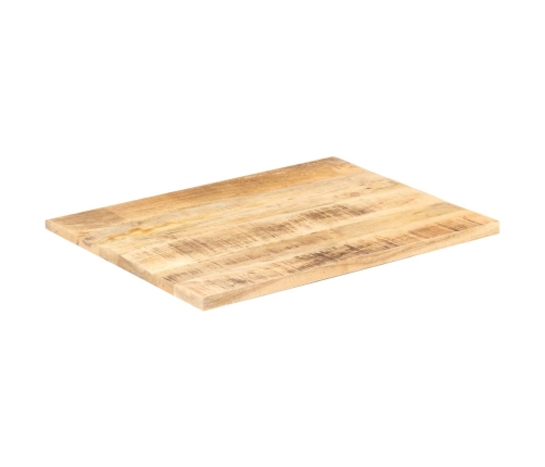 Superficie de mesa madera maciza de mango 25-27 mm 70x60 cm