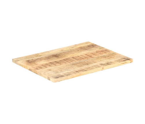 Superficie de mesa madera maciza de mango 25-27 mm 70x60 cm