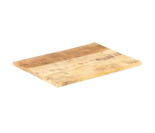 Superficie de mesa madera maciza de mango 25-27 mm 70x60 cm