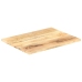 Superficie de mesa madera maciza de mango 25-27 mm 80x60 cm