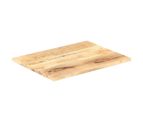 Superficie de mesa madera maciza de mango 25-27 mm 90x60 cm