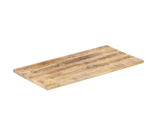 Tablero de mesa madera maciza de mango 25-27 mm 100x60 cm