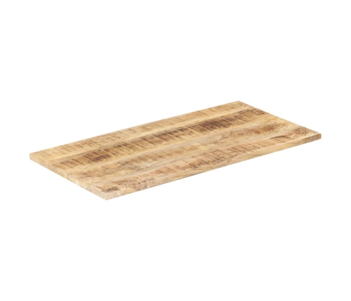 Tablero de mesa madera maciza de mango 25-27 mm 100x60 cm