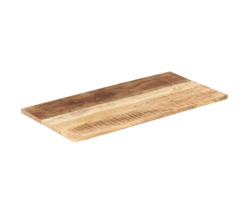 Tablero de mesa madera maciza de mango 25-27 mm 100x60 cm