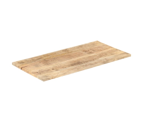 Tablero de mesa madera maciza de mango 25-27 mm 100x60 cm