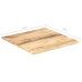 Superficie de mesa madera maciza de mango 25-27 mm 70x70 cm